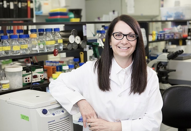 Dr. Paola Marignani's lab has received a $250,000 grant from the Breast Cancer Society of Canada to study HER2-positive breast cancer, which makes up one third of breast cancers in Canada and has a high rate of recurrence.
