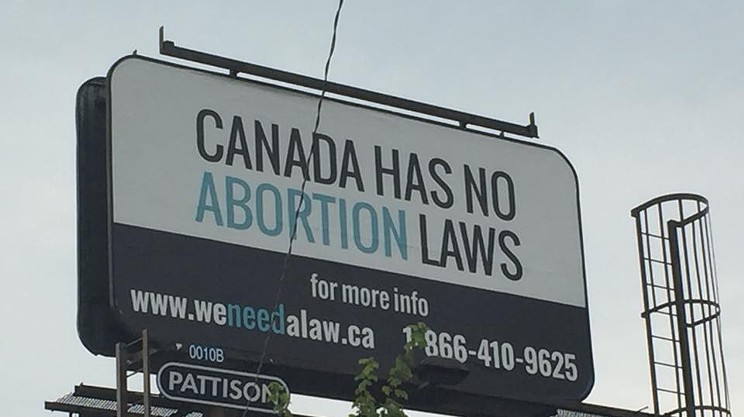 Misleading billboard fuels false information about abortion
