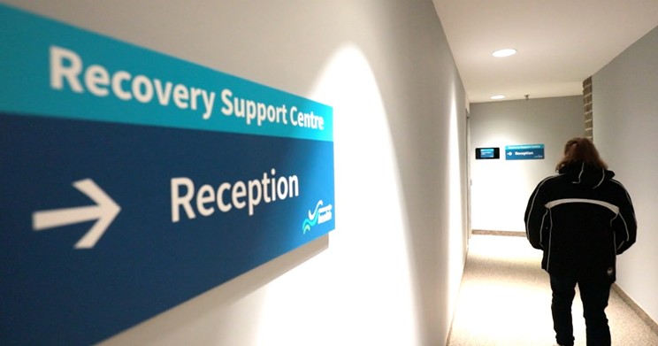 The new addictions centre at 45 Alderney Drive is the first of four the province is opening.