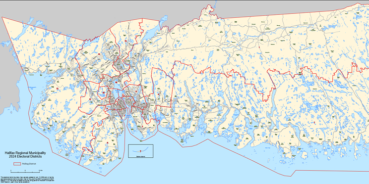 Electoral boundaries in HRM changed in January after the UARB signed off on the District Boundary Resident Review Panel's report.