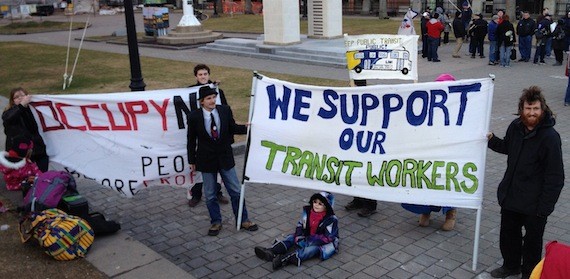 Transit negotiations continue; strike is set to begin Thursday morning.