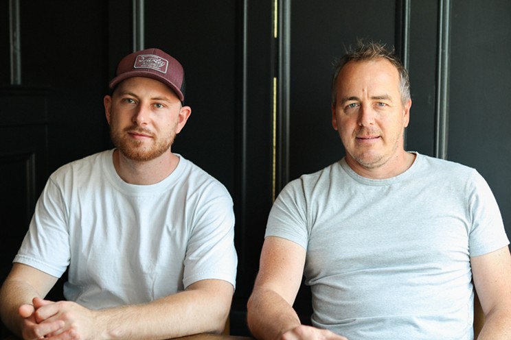 Owner Tommy, right, and head chef James Millar are bringing classic—but elevated—British-style pub fare to Quinpool Road.