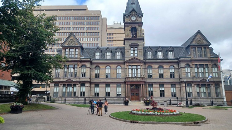 City hall on August 20, 2024