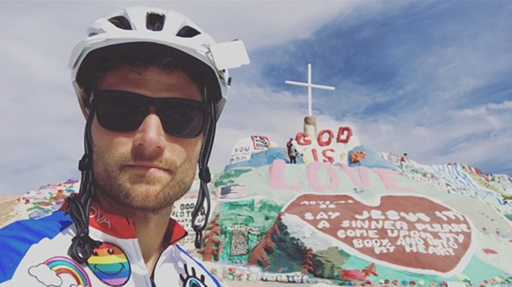 Rich Aucoin bike blog #1: Los Angeles to Arcosanti