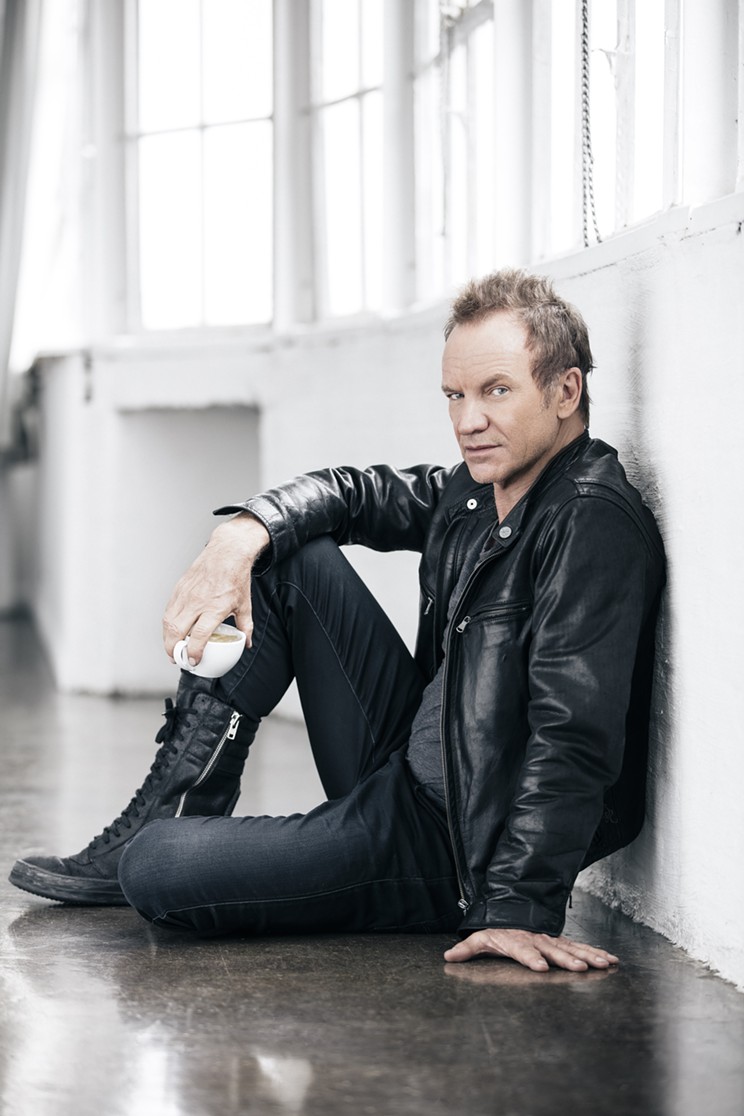 Sting will take the Scotiabank stage this May.