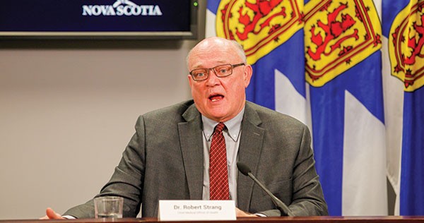 Strang took on questions and fears about blood clotting due to the AstraZeneca vaccine in the March 30 COVID-19 briefing. COMMUNICATIONS NOVA SCOTIA