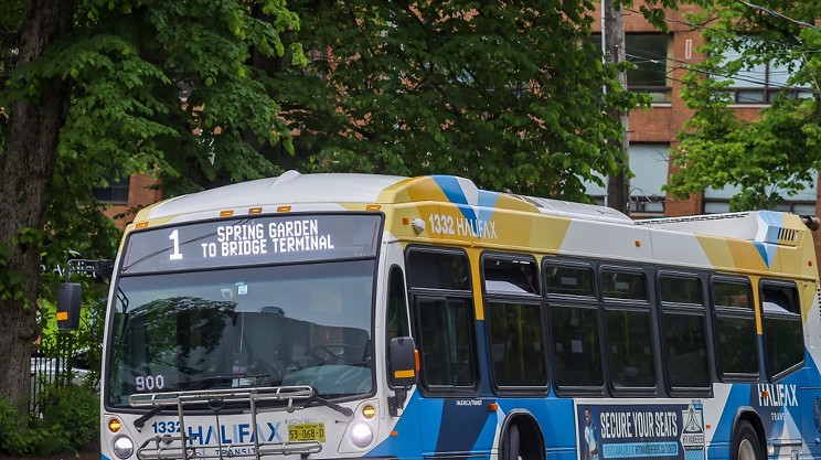 Taking the bus from Halifax to Truro