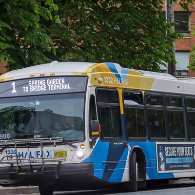 Taking the bus from Halifax to Truro