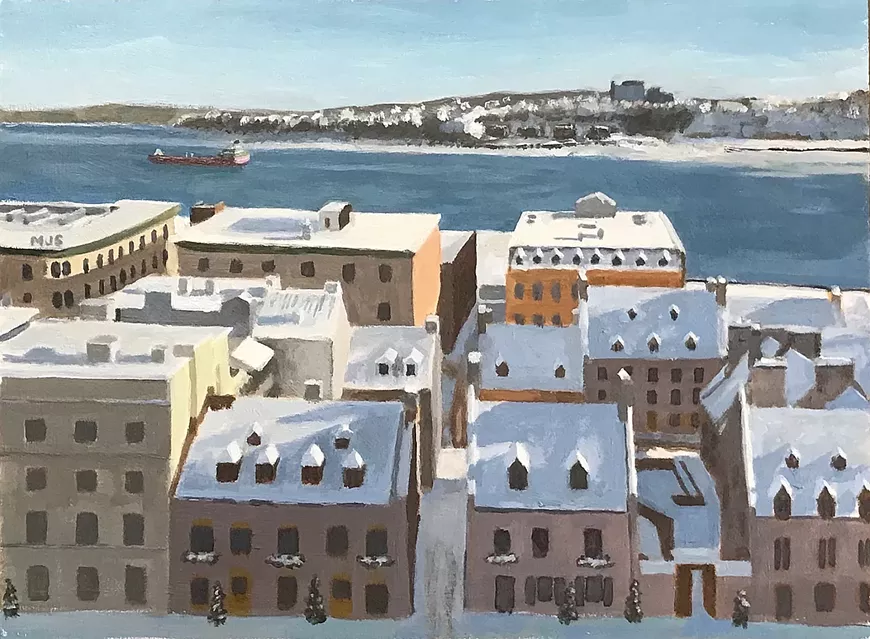 "Winter Rooftops"