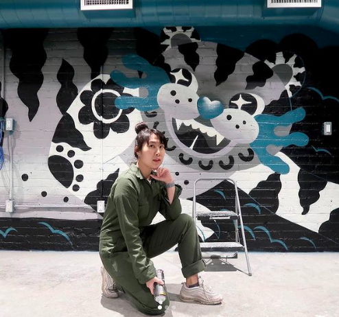 Toronto artist Jieun Kim is influenced by Korean folk art.