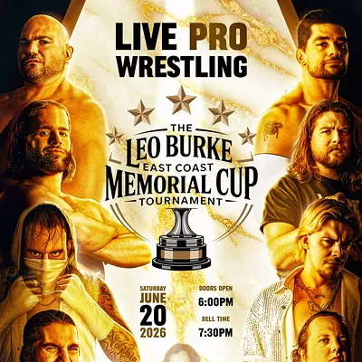Image: THE LEO BURKE EAST COAST MEMORIAL CUP - PRO WRESTLING TOURNAMENT