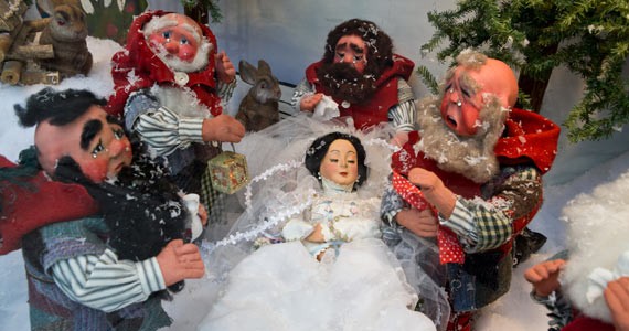 The story of Mills’ holiday window display