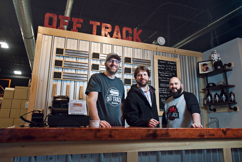 Where I work:  Off Track Brewing