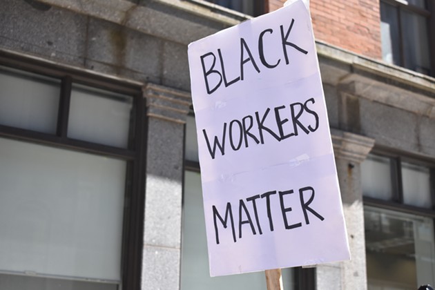 Union for Founders Square janitors claims racism behind hiring