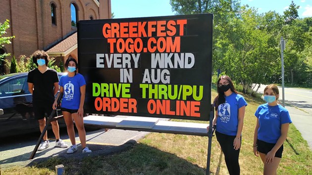 Greek Fest moves to take-out model