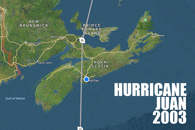 Hurricane Teddy bears down on Nova Scotia (2)