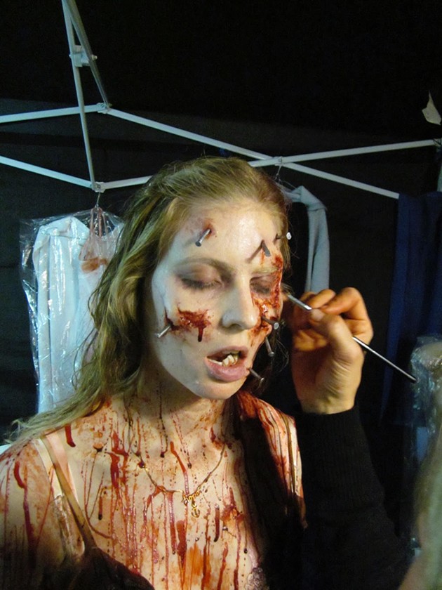 We asked a professional make-up effects artist how to paint your face for Halloween