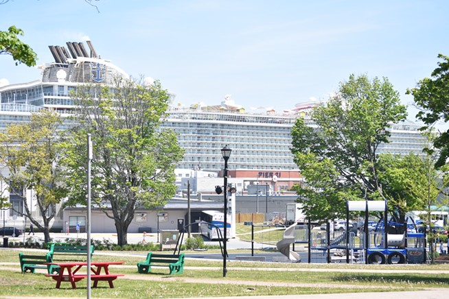 A sunny afternoon at People's Park on May 31, 2023.
