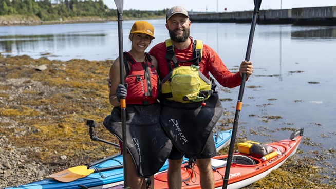 Meet the Halifax couple who kayaked 400 kms from the city’s north end to Cape Breton