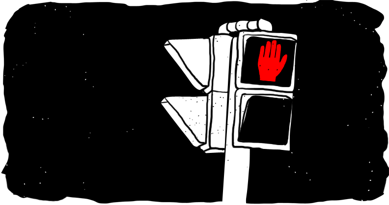 Look before you cross the road, kid!