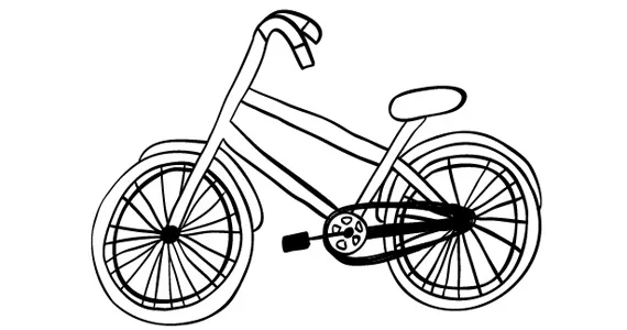 Cyclist helping cyclist