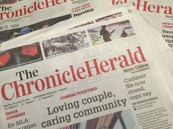 Saltwire deal earned Chronicle Herald $664,474 in federal funding