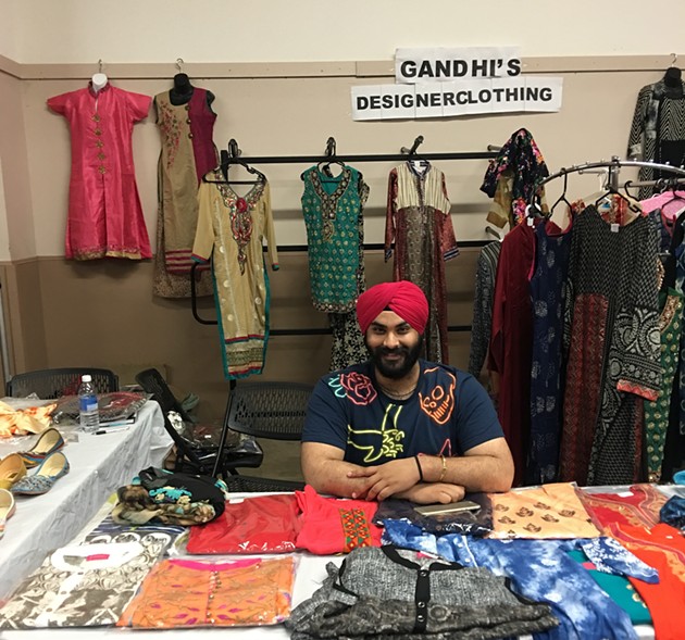 Gandhi Indian Designer Clothing makes a statement Shoptalk