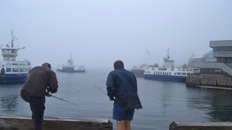 Squid goals: urban fishing in Halifax