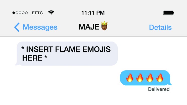Review: MAJE, Insert Flame Emojis Here