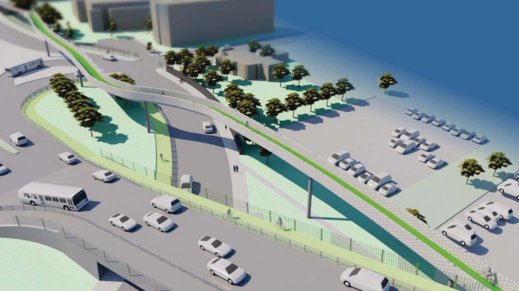 Macdonald Bridge bikeway connectors get green light from city hall