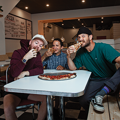 First look: Yeah Yeahs Pizza’s slick second home