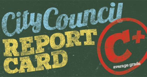 Welcome to the 2014 City Council Report Card