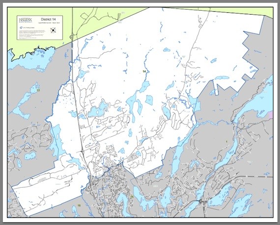 Who is running for council in District 14: Upper/Middle Sackville—Beaver Bank?