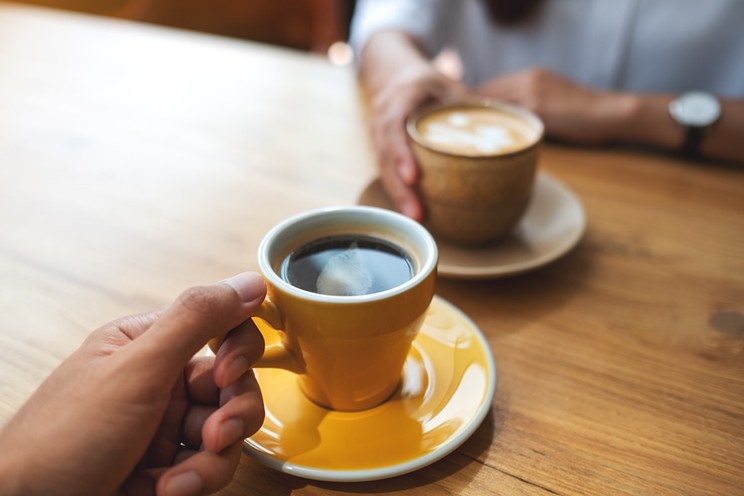 More than 50% of Sex + Dating Survey respondents agree going for a low-key drink or coffee is the best first date option.